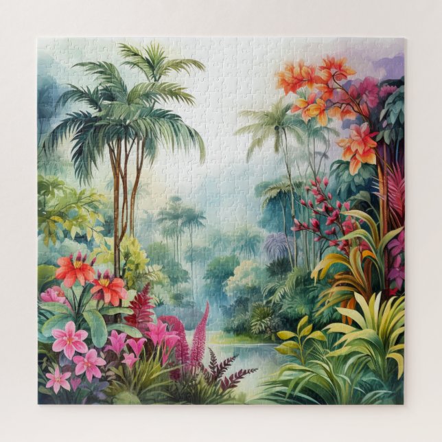 Puzzle Bosque Tropical (Vertical)