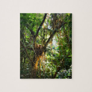 Puzzle Bosque tropical exuberante