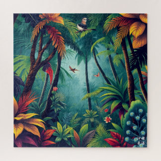 Puzzle Bosque Tropical Profundo
