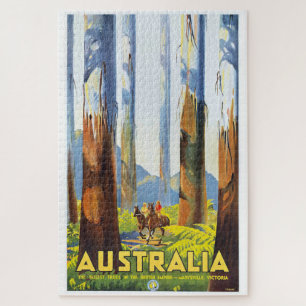 PUZZLE BOSQUE VICTORIA AUSTRALIA 1930