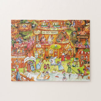 Puzzle Bosque Wiggly Wobbly Wumble Día de San Valentín