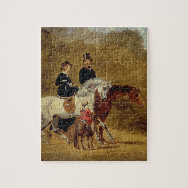 Puzzle Bosquejo de la reina Victoria, el príncipe (Vertical)