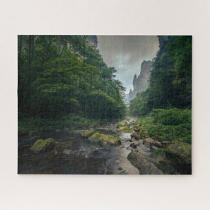 Puzzle Bosques   Parque forestal nacional Zhangjiajie