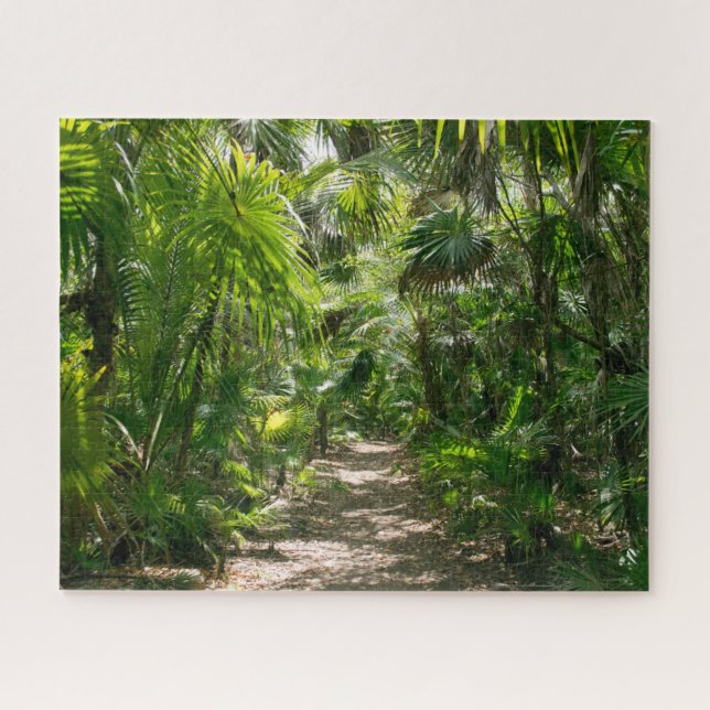 Puzzle Bosques | Tropical Rainforest Tulum Mexico (Horizontal)
