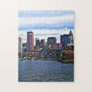 Puzzle Boston MA - Puerto Interior