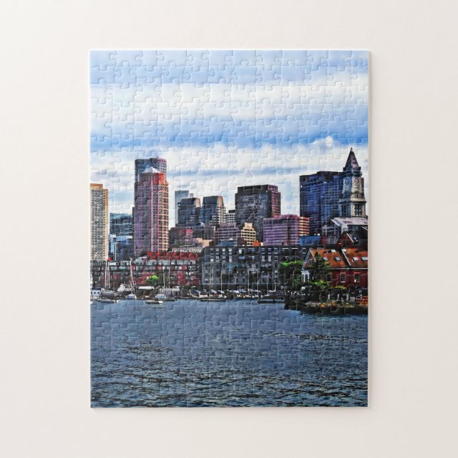 Puzzle Boston MA - Puerto Interior (Vertical)