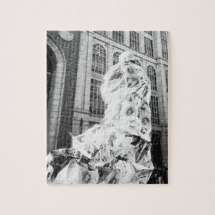 Puzzle Boston, MAMÁES EE.UU., corredor en la maratón de