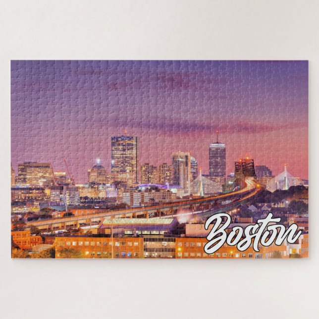 Puzzle Boston, Massachusetts, Estados Unidos (Horizontal)
