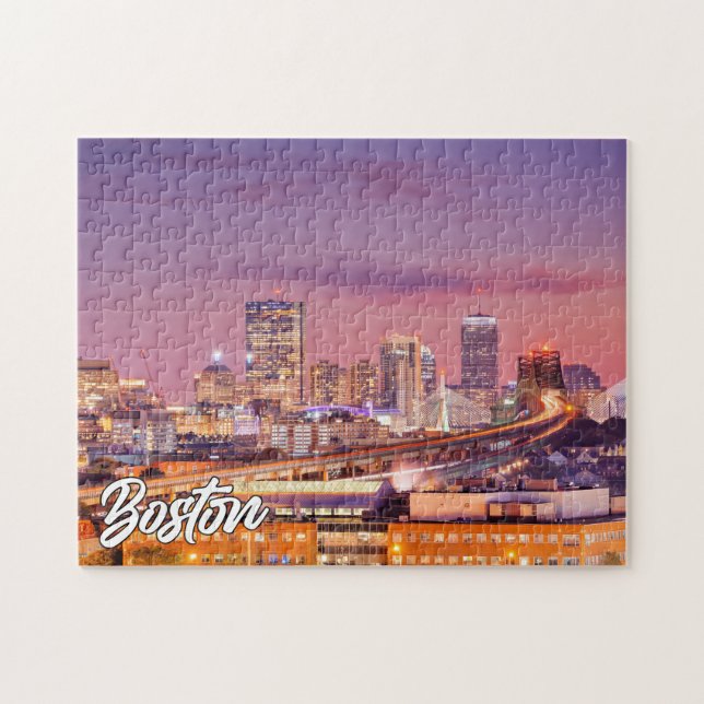Puzzle Boston, Massachusetts, Estados Unidos (Horizontal)