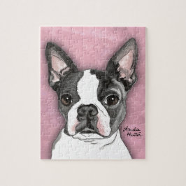 Puzzle Boston Terrier