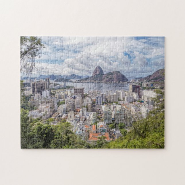 Puzzle Botafogo con el pan de azúcar (Horizontal)