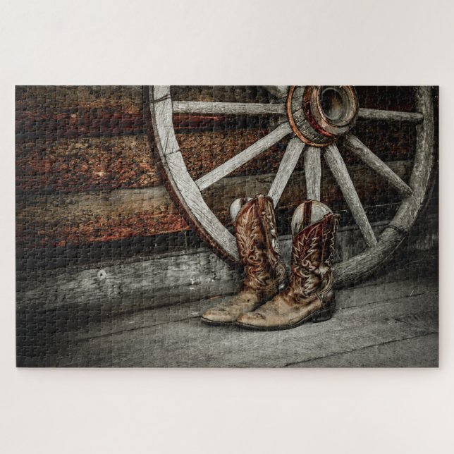 Puzzle Botas de Vaquero (Horizontal)