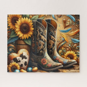 Puzzle Botas de Vaquero Lindas