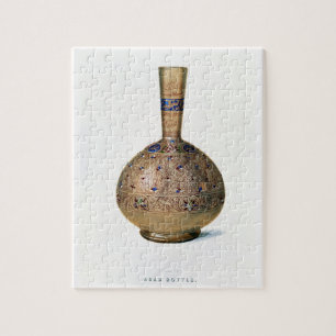 Puzzle Botella árabe, placa IX de una alba de los fin del