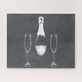 Puzzle Botella de champán