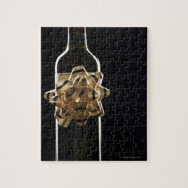 Puzzle Botella de vino con arco (Vertical)