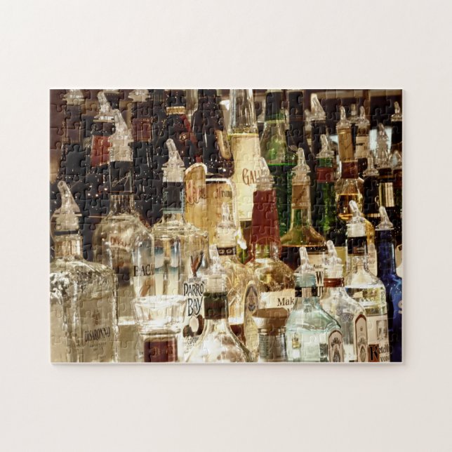 Puzzle Botellas de Liquor (Horizontal)