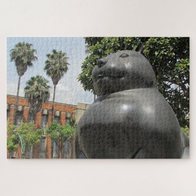 Puzzle botero de caballo (Horizontal)