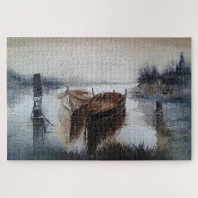 Puzzle botes de agua (Horizontal)