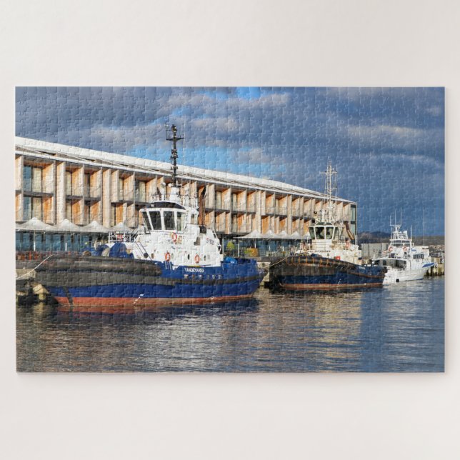 Puzzle Botes de agua, Hobart, Tasmania, Australia (Horizontal)