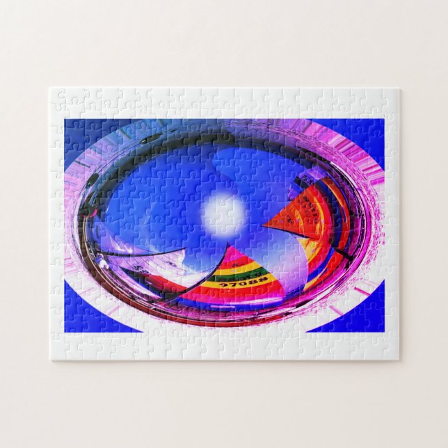 Puzzle Botes de gato de Hobie en arte (Horizontal)