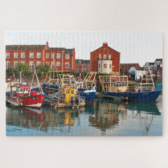 Puzzle Botes de pesca, Portsmouth, Inglaterra 2 (Horizontal)