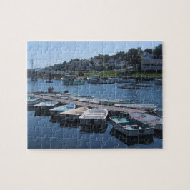 Puzzle Botes En Una Fila
