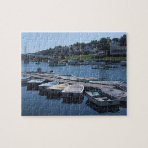 Puzzle Botes En Una Fila
