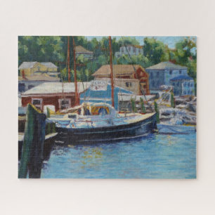 Puzzle Bots de pesca panorámicos de Gloucester