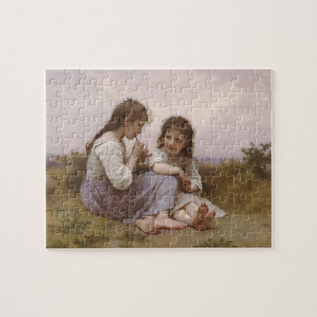Puzzle Bouguereau - Idylle Enfantine (Horizontal)
