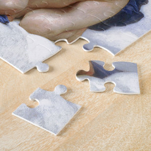 Puzzle Bouguereau, "Primer beso"