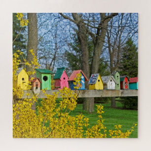 Puzzle Boulevard de las Casitas para Pájaros