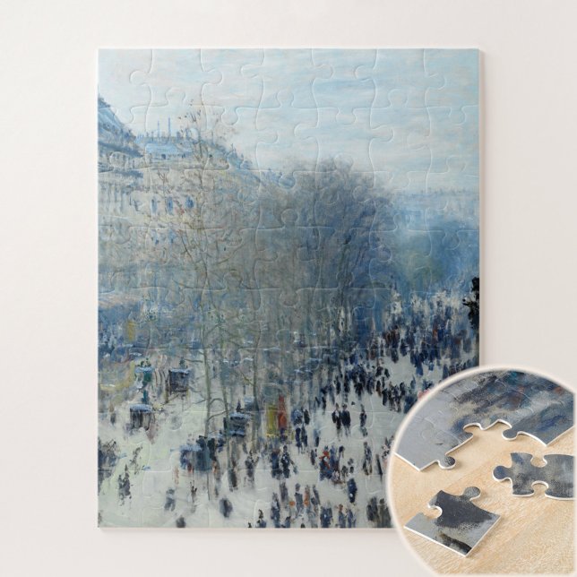 Puzzle Boulevard des Capucines por Claude Monet (Subido por el creador)