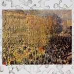 Puzzle Boulevard des Capucines por Claude Monet, Bella Ar<br><div class="desc">El Boulevard des Capucines (1873) de Claude Monet es un pintoresco paraje de estilo Art Déco en cálidos colores otoñales. El Boulevard des Capucines es uno de los cuatro "grandes bulevares" de París, una cadena de bulevares que recorren el este y el oeste y que también incluye el Boulevard de...</div>