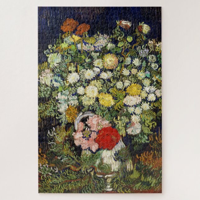 Puzzle Bouquet de flores en una bolsa de Vincent Van Gogh (Vertical)