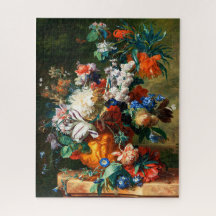 Bouquet de flores en una Urn・Jan van Huysum