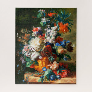 Puzzle Bouquet de flores en una Urn・Jan van Huysum