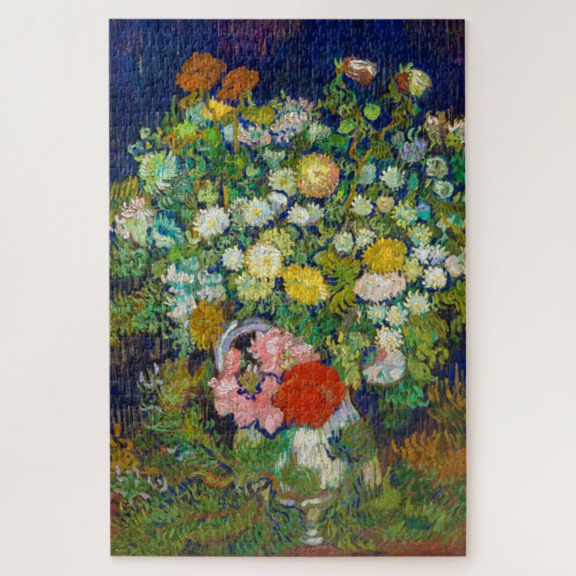 Puzzle Bouquet de flores en una vara, Van Gogh (Vertical)