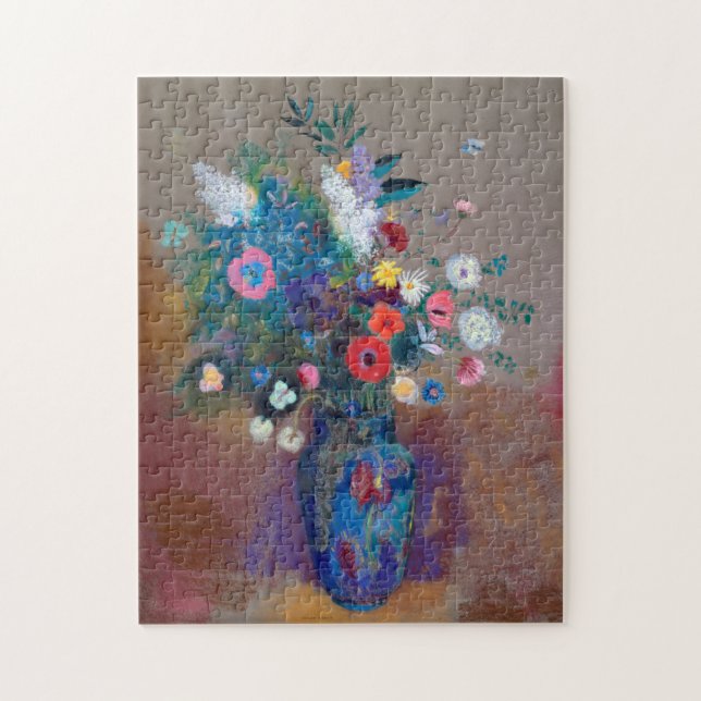Puzzle Bouquet de flores, Redon (Vertical)