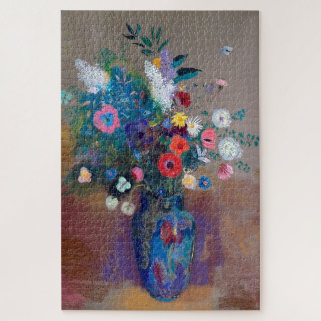 Puzzle Bouquet de flores, Redon (Vertical)