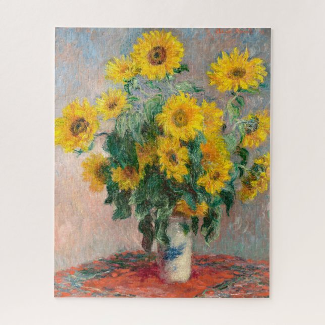 Puzzle Bouquet de girasoles (Vertical)
