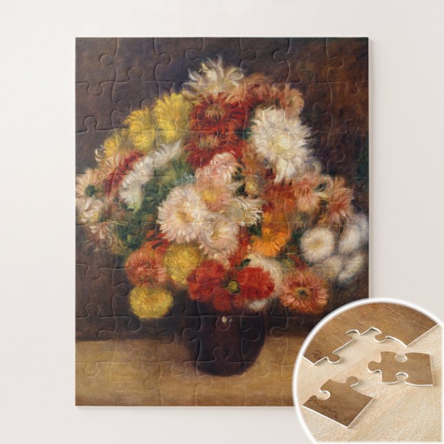 Puzzle Bouquet de los crisantemos Renoir (Subido por el creador)