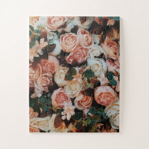 Puzzle Bouquet de rosas rosadas