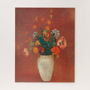 Puzzle Bouquet en una plaza china por Odilon Redon