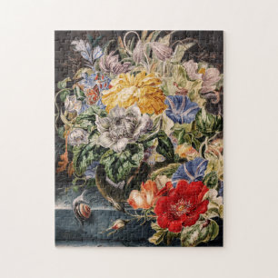 Puzzle Bouquet vintage de flores