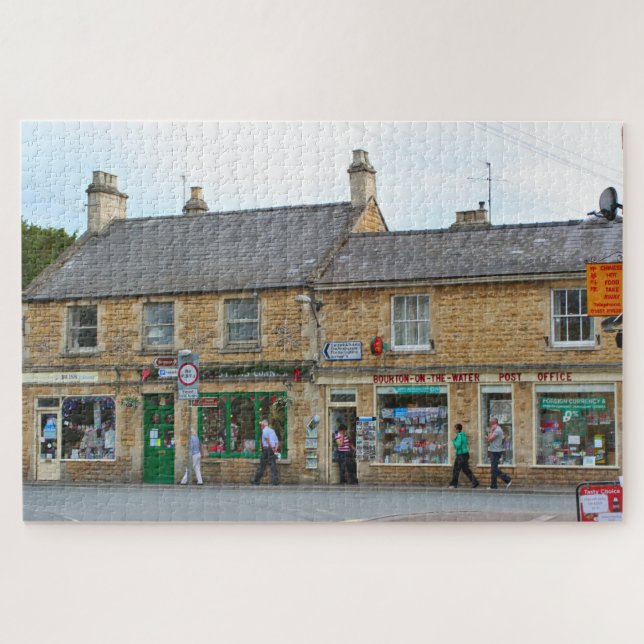 Puzzle Bourton-on-the-Water, Gloucestershire, Inglaterra (Horizontal)