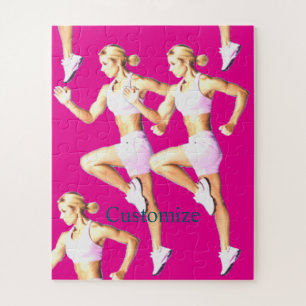 Puzzle Boxeadora Femenina en Forma Thunder_Cove