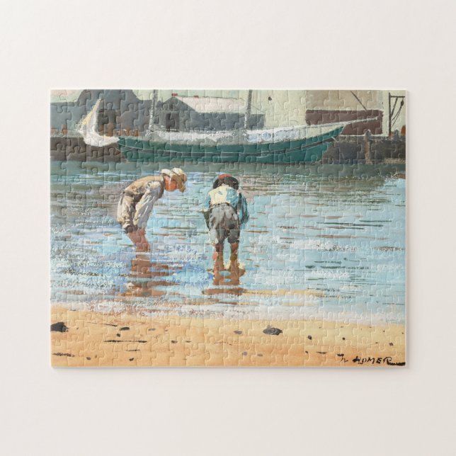 Puzzle Boys Wading | Winslow Homer (Horizontal)