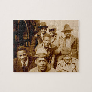 Puzzle boyz de los años 30 de la capilla RPPC