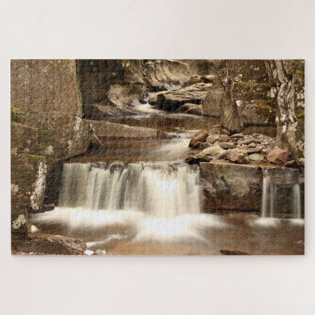 Puzzle Bracklinn Falls, Perthshire, Escocia (Horizontal)